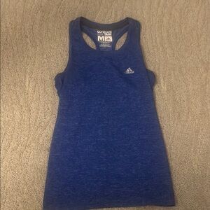Adidas Royal Blue Racerback Tank